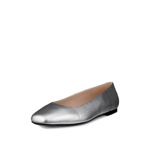 Ecco Margot Ballerina Silber - Bild 1