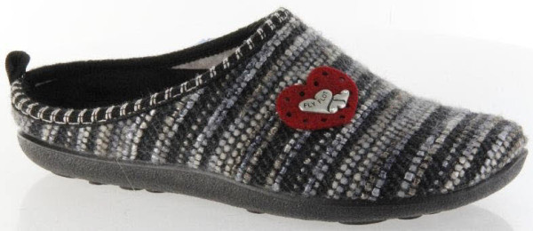 Inblu Pantoffel Grau
