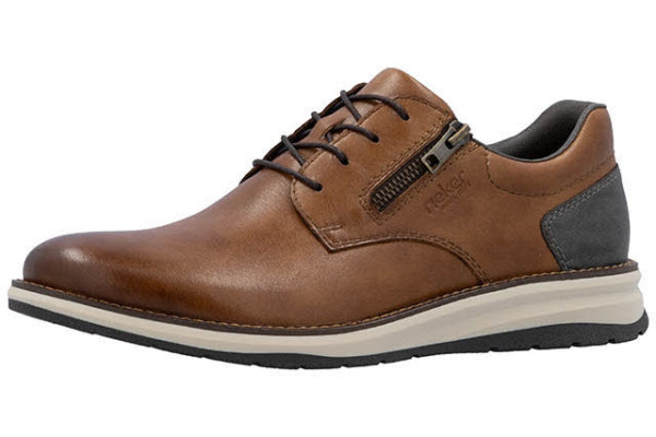 Rieker Schnürschuh Cognac - Bild 1