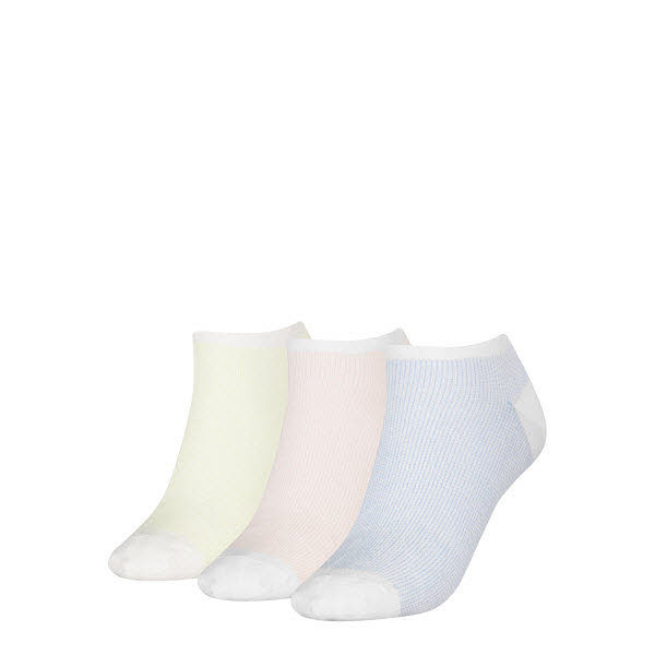 Tommy Hilfiger Sneakersocken 3-Pack Weiss - Bild 1