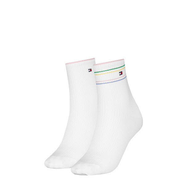Tommy Hilfiger Socken 2-Pack Weiss - Bild 1