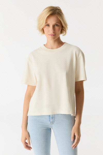 C.O.J. Denim T-Shirt Off white - Bild 1