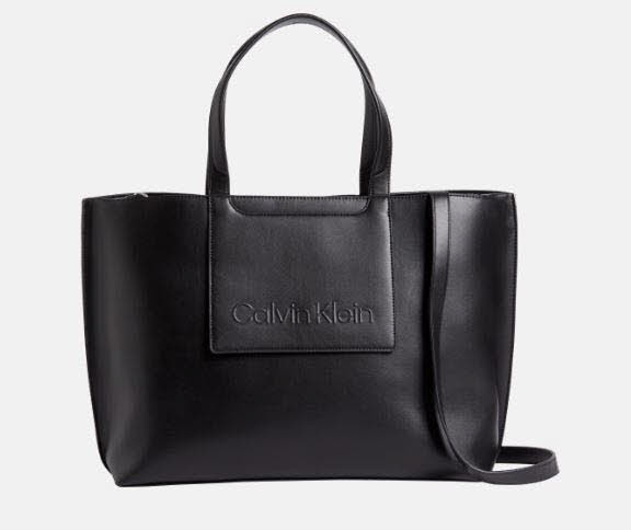 Calvin Klein Shoppertasche Schwarz