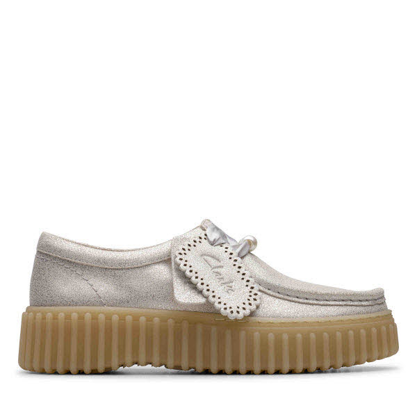 Clarks W Torhill Bee Sneaker Silber