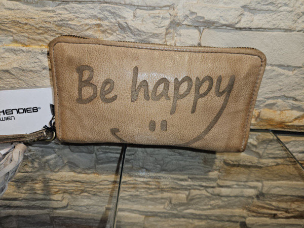 Taschendieb Mit Schrift Geldbörse Beige