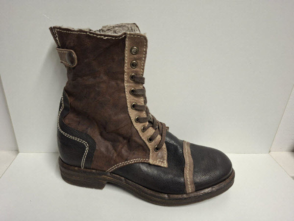 Charme Schnürstiefel Braun