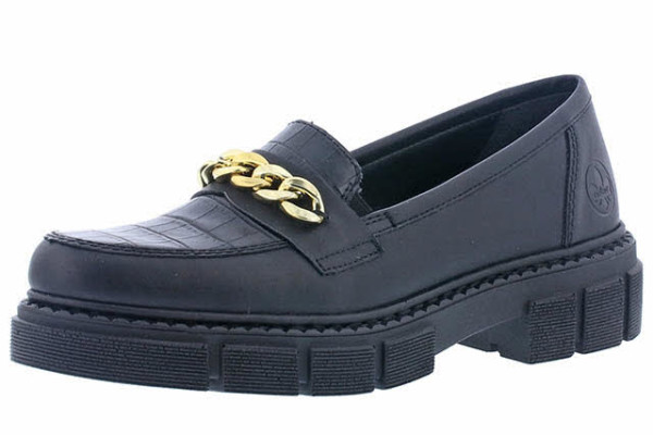 Rieker Loafer Schwarz