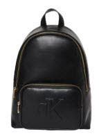 Calvin Klein RAISED CK BACKPACK Rucksack Schwarz