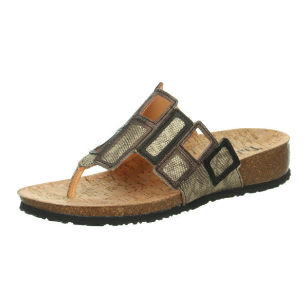 Think! JULIA Pantoffel Braun