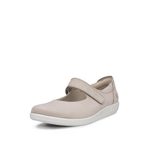 Ecco SOFT 2.0 MARY-JANE Ballerina Beige - Bild 1