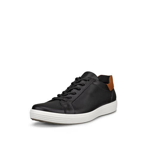 Ecco Soft 7 Sneaker Schwarz - Bild 1