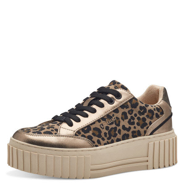 S. Oliver Sneaker Beige - Bild 1