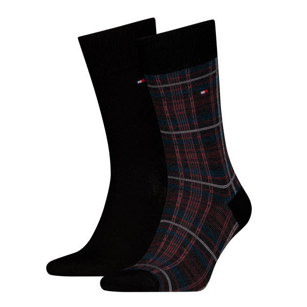 Tommy Hilfiger Socken 2-Pack Schwarz - Bild 1