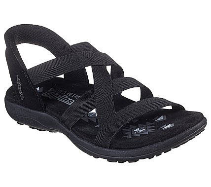 Skechers Slip Ins Sandale Schwarz
