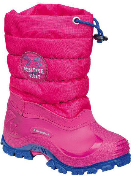 Spirale Schneestiefel Warmfutter Pink