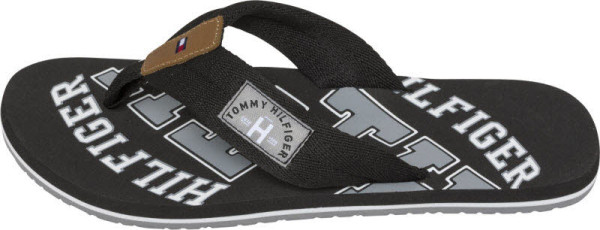 Tommy Hilfiger ESSENTIAL TH Zehentrenner Schwarz - Bild 1