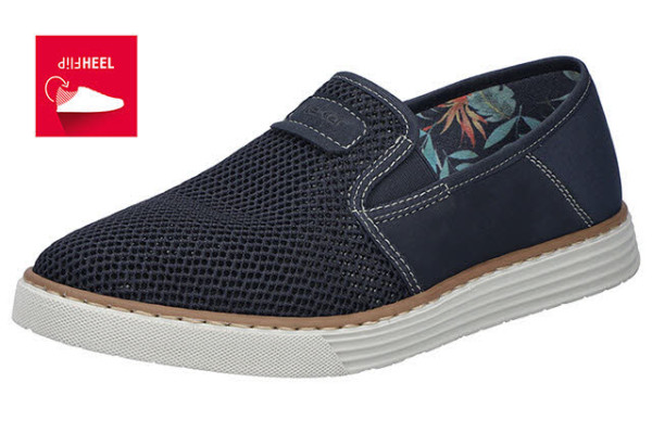 Rieker Slipper Blau