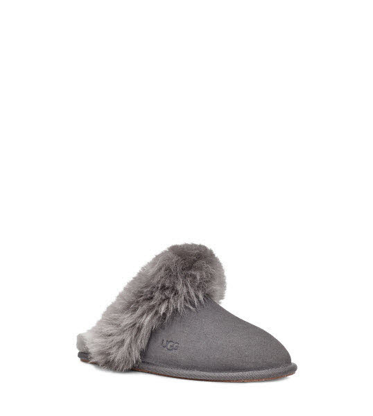 UGG Scuff Sis Slipper Charcoal Lammfell-Pantoffel Grau - Bild 1