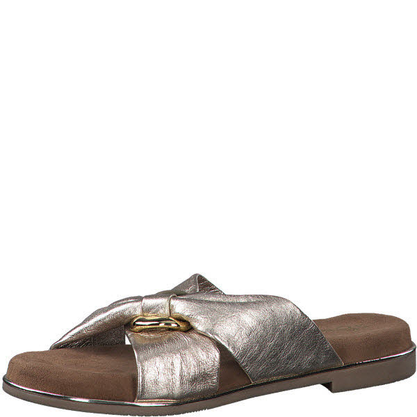 Marco Tozzi Pantoffel Gold - Bild 1