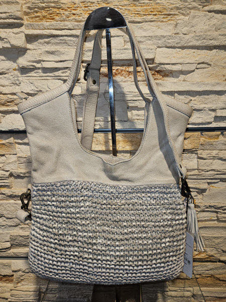 Taschendieb Schultertasche Creme