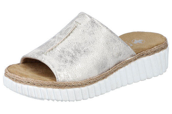 Rieker 6928860 692 Pantoffel Weiß - Bild 1