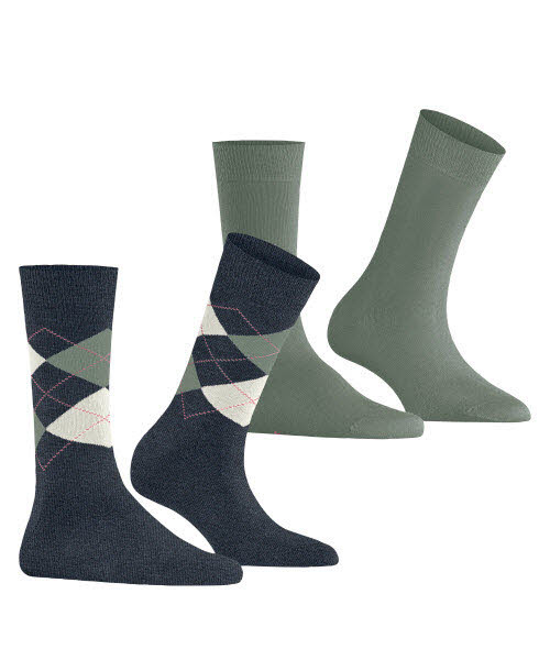 Burlington Socken 2-Pack Blau - Bild 1