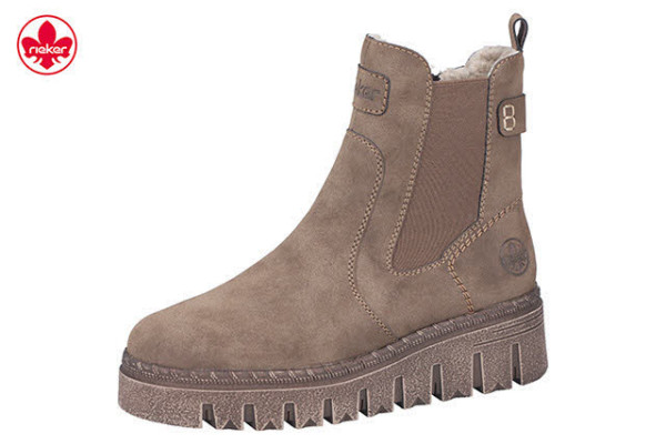 Rieker Stiefelette Braun