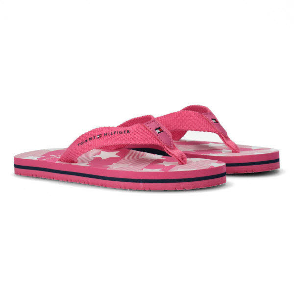 Tommy Hilfiger Zehentrenner Pink - Bild 1