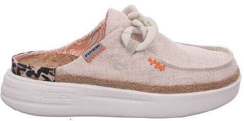 Fusion Pantoffel Beige