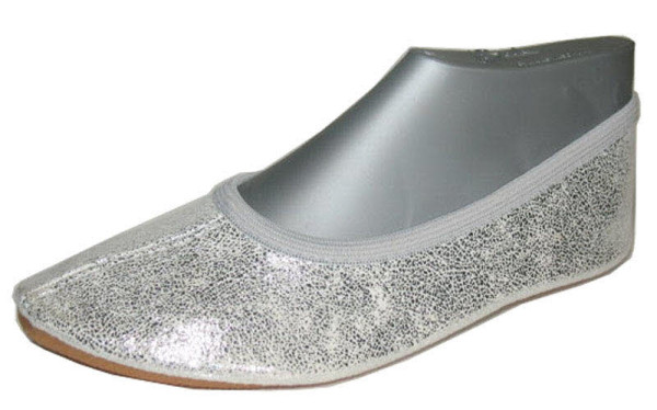 Gymnastikschuhe Silber