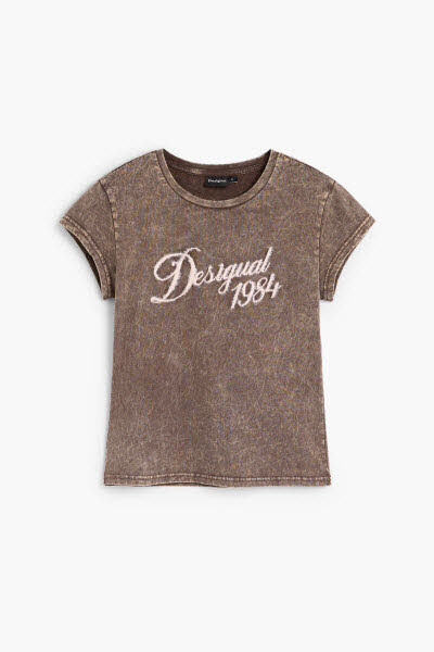 Desigual T-Shirt Braun - Bild 1