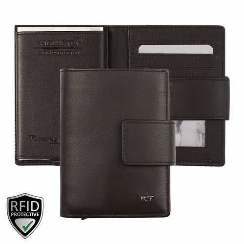 RICCARDO FERDUCCI Cardprotector, RFID, Leder Braun - Bild 1