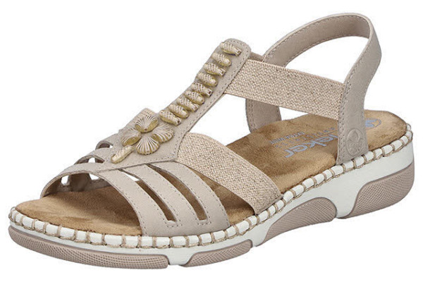 Rieker Sandale Beige - Bild 1