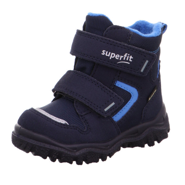 Superfit Klettstiefel Warmfutter Blau