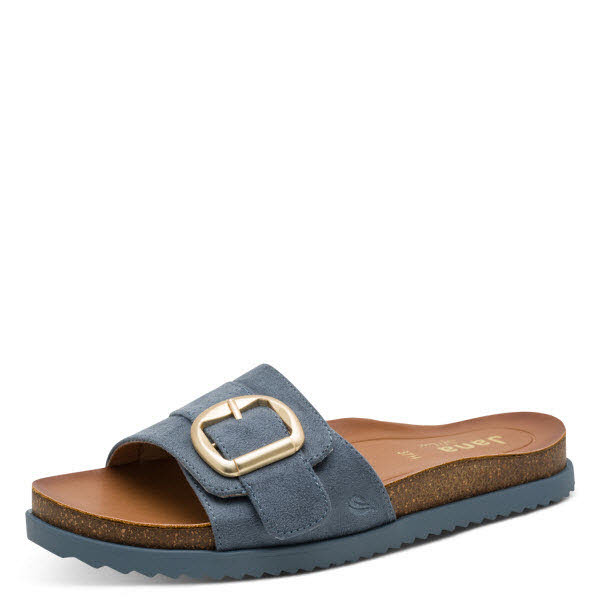 Jana Softli Pantoffel Blau - Bild 1