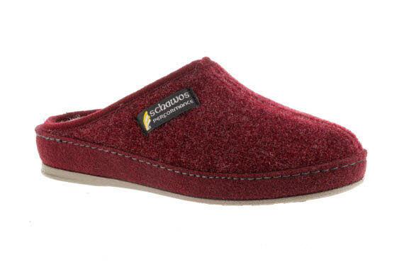 Inblu SCHAWOS Pantoffel Bordeaux