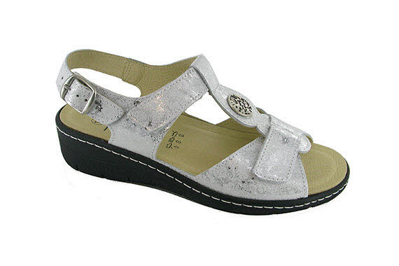 Belvida Sandale Weiß