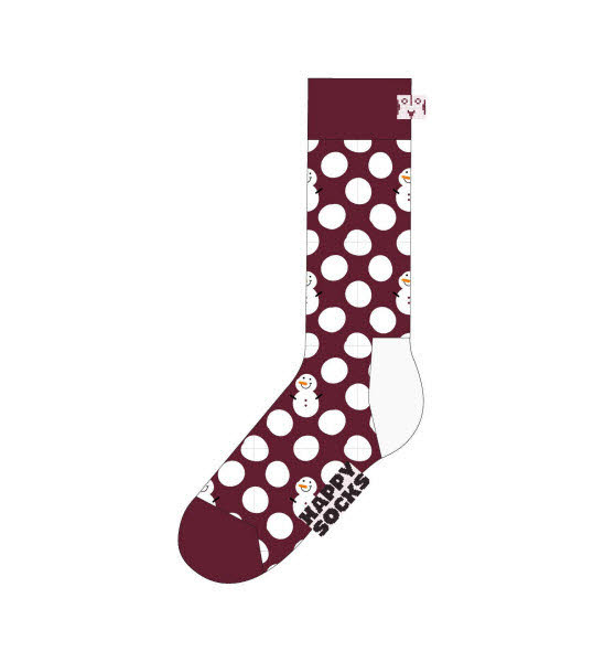 Happy Socks Socken Bordeaux