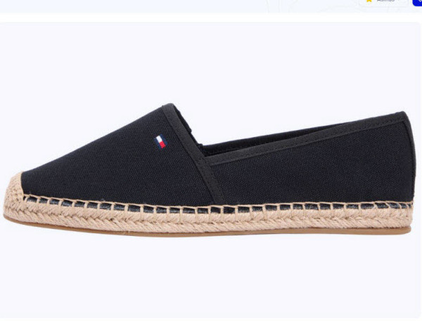 Tommy Hilfiger Espadrilles Schwarz