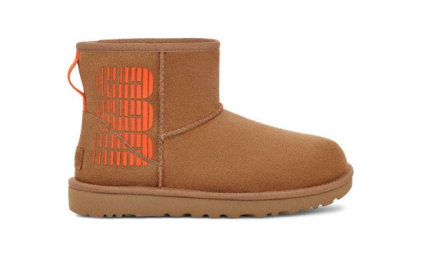 UGG Classic Mini UGG Side Logo Boot Chestnut - Bild 1