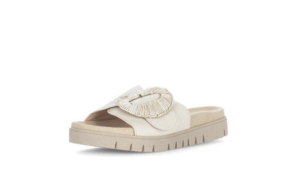 Gabor Pantoffel Weiß - Bild 1