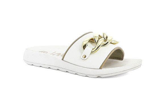 Inblu Pantoffel Weiß