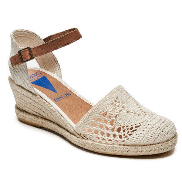 Verbenas MALENA Wedges Beige