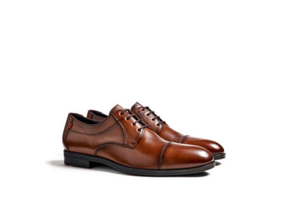 LLOYD FOLCO ANCON Schnürschuh Cognac - Bild 1