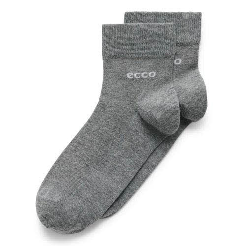 Ecco Longlife Ankle Cut Socken Grau - Bild 1