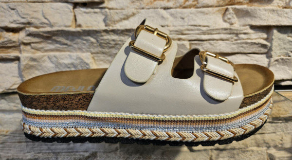 Meyla Pantoffel Beige
