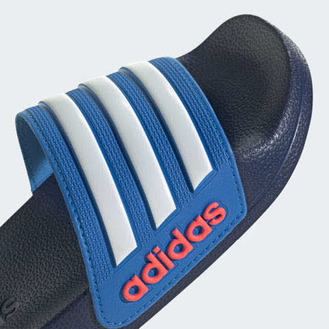 Adidas Slides Blau - Bild 1
