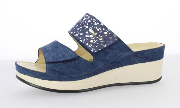 Vital Pantoffel Blau