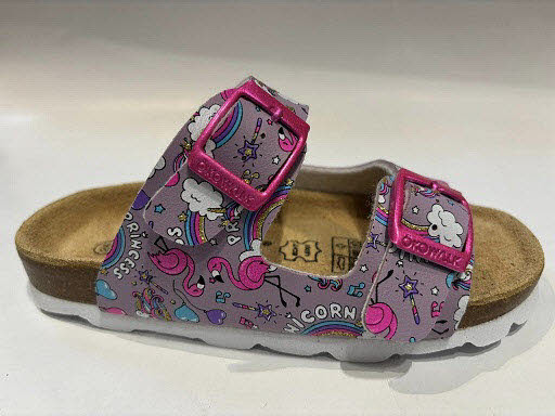 Spirale AMILIA Pantoffel Lila