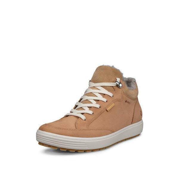 Ecco Soft 7 Schnürboot Beige - Bild 1